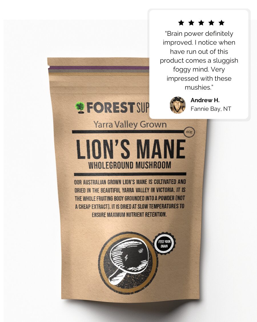 Yarra Valley Lions Mane Mushroom Capsules