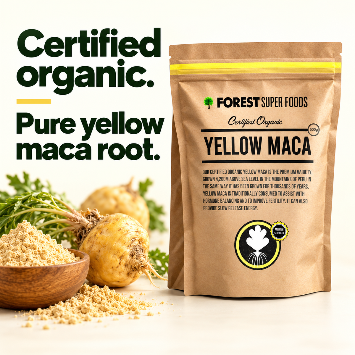 Yellow Maca Root